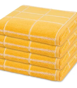 New Sensual Skin Karo - Set van 4 handdoeken Badset