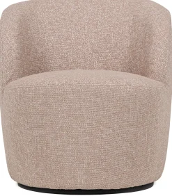 Discount Serra Draaifauteuil - Melange Stof - Naturel - 68x70x77 Zetels
