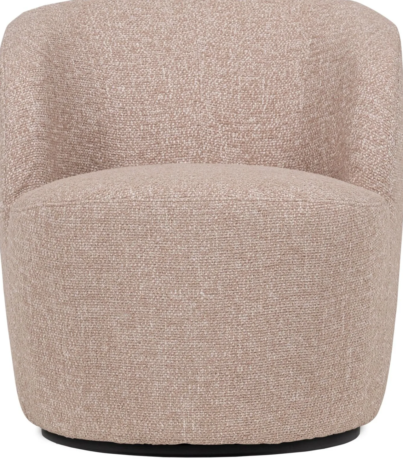 Discount Serra Draaifauteuil - Melange Stof - Naturel - 68x70x77 Zetels