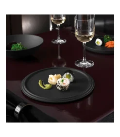 Serveerbord zwart Iconic Tafelgerei