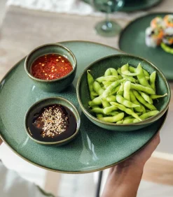 Clearance Serveerschaal Lave vert Bestek