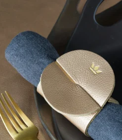 Servetringen, 4 stuks - Pearly Rose Keuken- & Tafellinnen