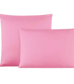 Set van 2 DOUCEUR katoenen jersey kussenslopen Kussenslopen