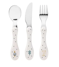 Set van 3 roestvrijstalen bestekjes voor kinderen Ga... Bestek
