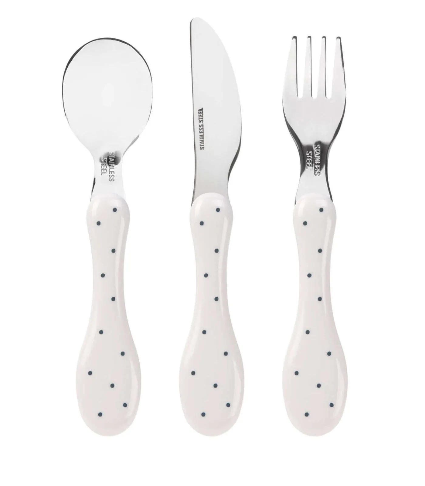 Set van 3 roestvrijstalen bestekjes voor kinderen Ga... Bestek