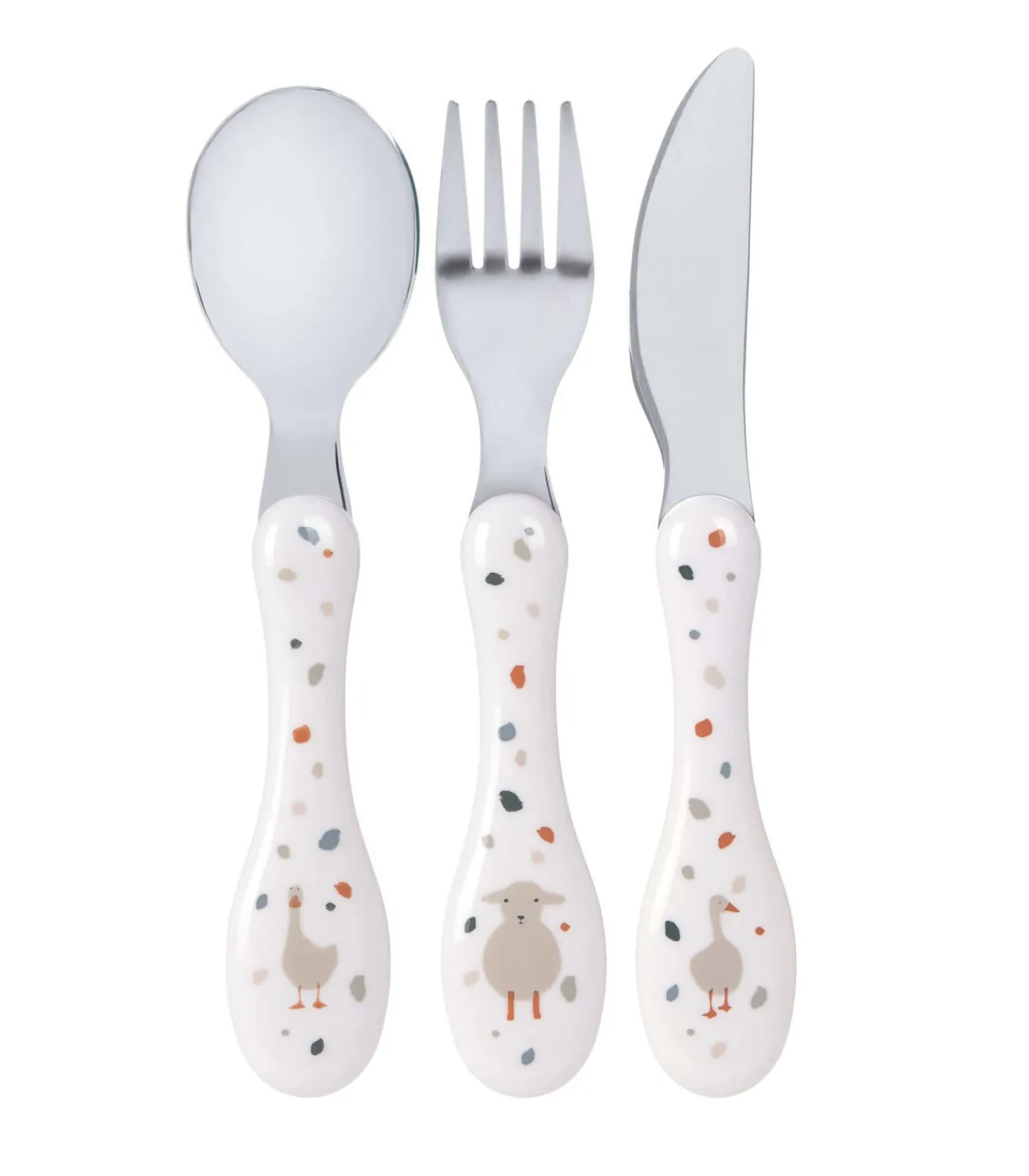 Best Set van 3 roestvrijstalen bestekjes voor kinderen Ti... Bestek