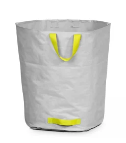 Outlet Set van 3 tuinafvalzakken 160l grijs polyester Manden En Bakken