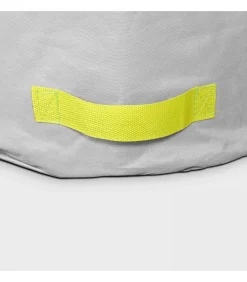 Outlet Set van 3 tuinafvalzakken 160l grijs polyester Manden En Bakken