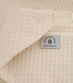 Discount Set van 2 witte katoenen washandjes Washandjes