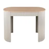 Hot Side table Estriado - Grijs - 100x40x76.5cm Tafels