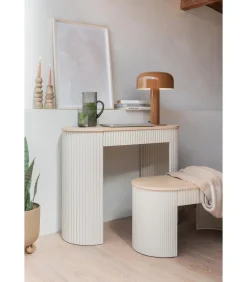 Hot Side table Estriado - Grijs - 100x40x76.5cm Tafels