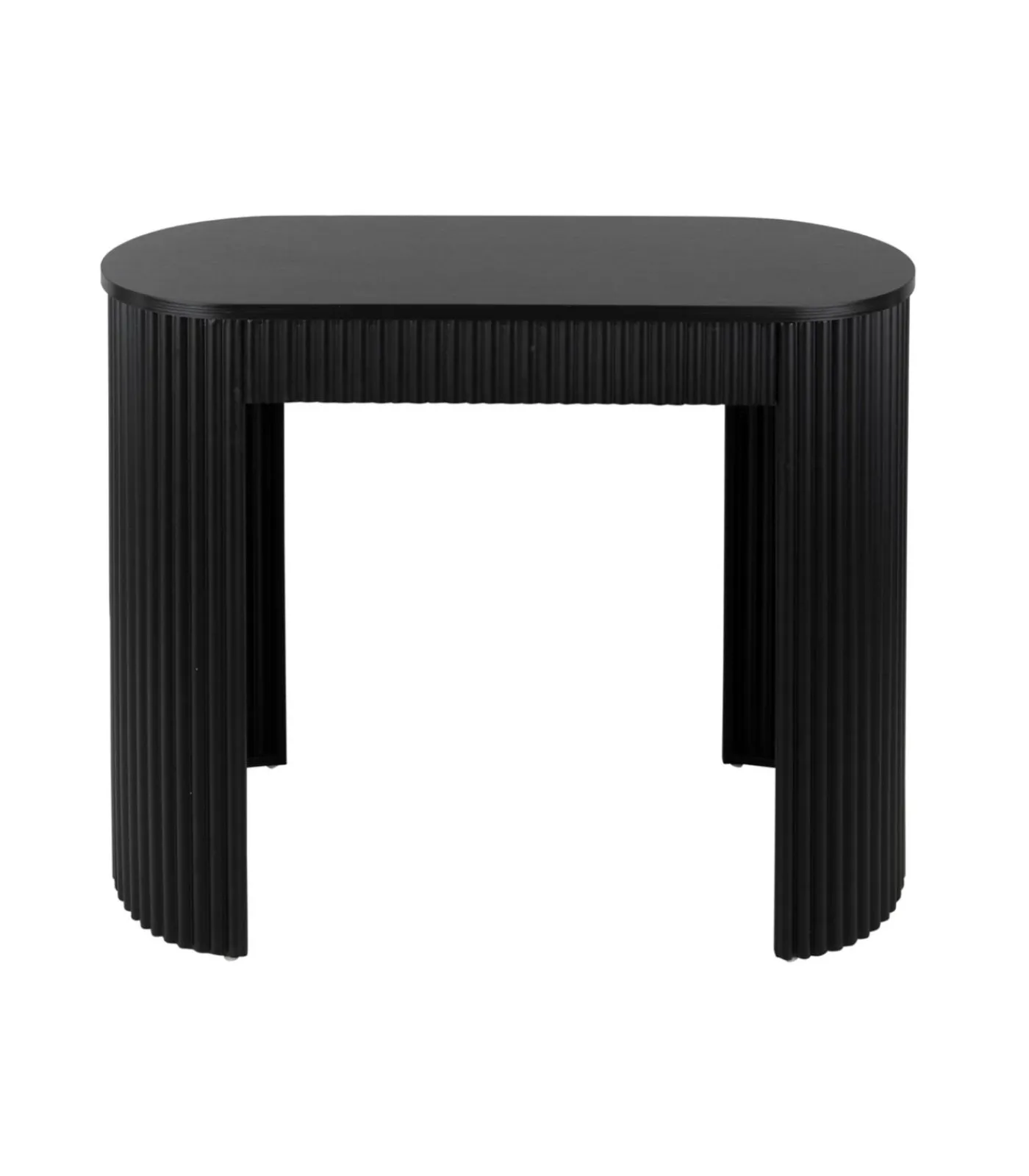 Sale Side table Estriado - Zwart - 100x40x76.5cm Tafels