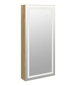 Online Sieradenkast met spiegel en LED wandgemonteerd Spiegels