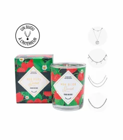 Sale Sierkaars Bos Aardbei Zilveren Ketting Kaarsen & Kaarshouders