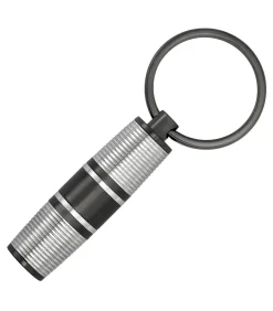 Online Sleutelhanger Bold Stripe Chrome & Gun Decoratie