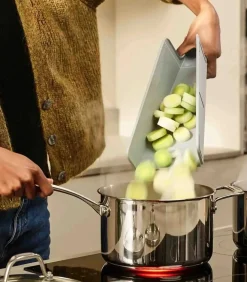 Clearance Snijplank Chop2Pot Plus 45 x 26 - opvouwbaar - grijs Keukenaccessoires