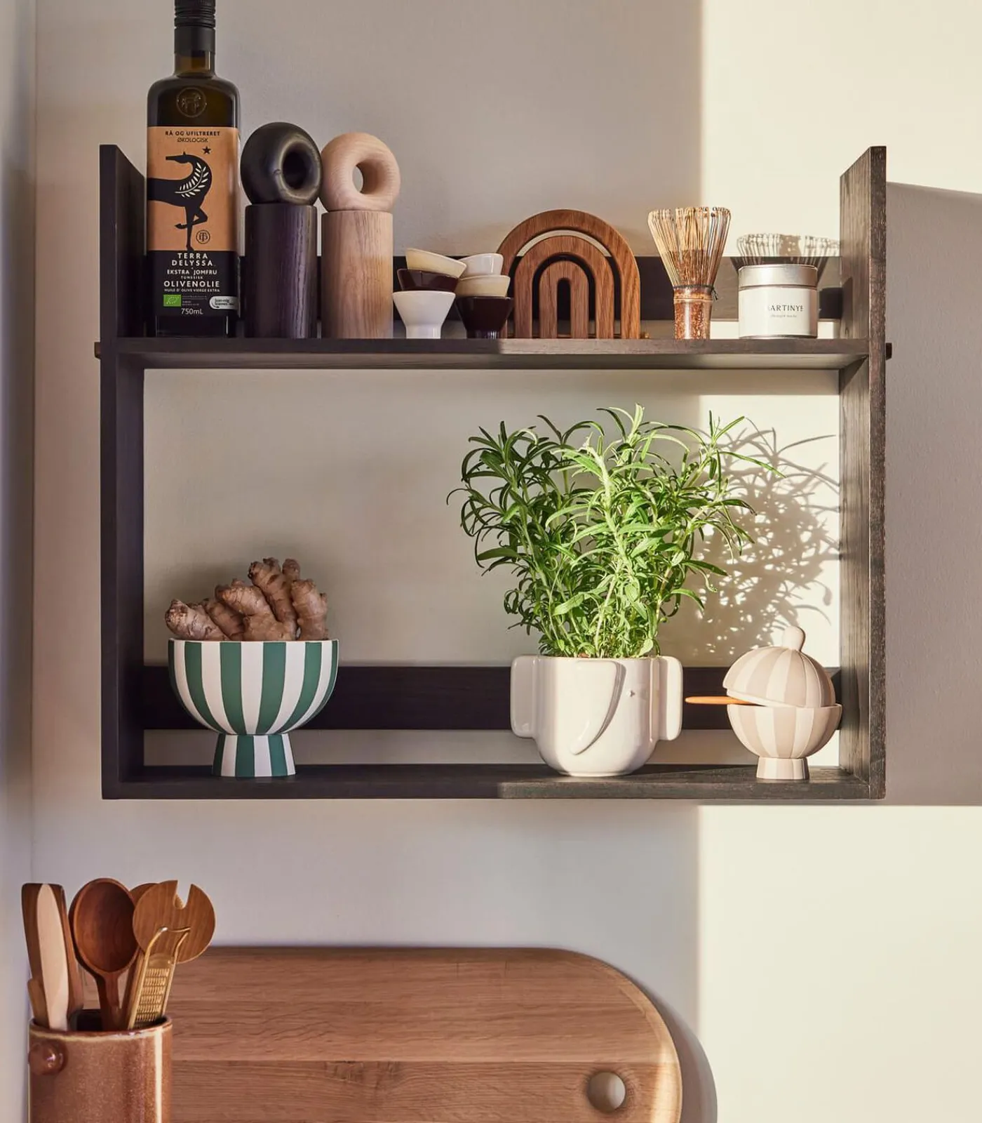 Snoepdoos van steengoed Keukenaccessoires