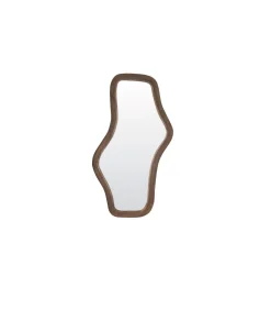Outlet Spiegel Celano - Donkerbruin - 44x4x80cm Spiegels