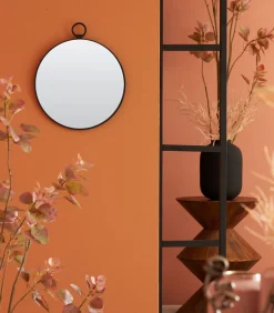 Clearance Spiegel Disa - Zwart - Ø40cm Spiegels