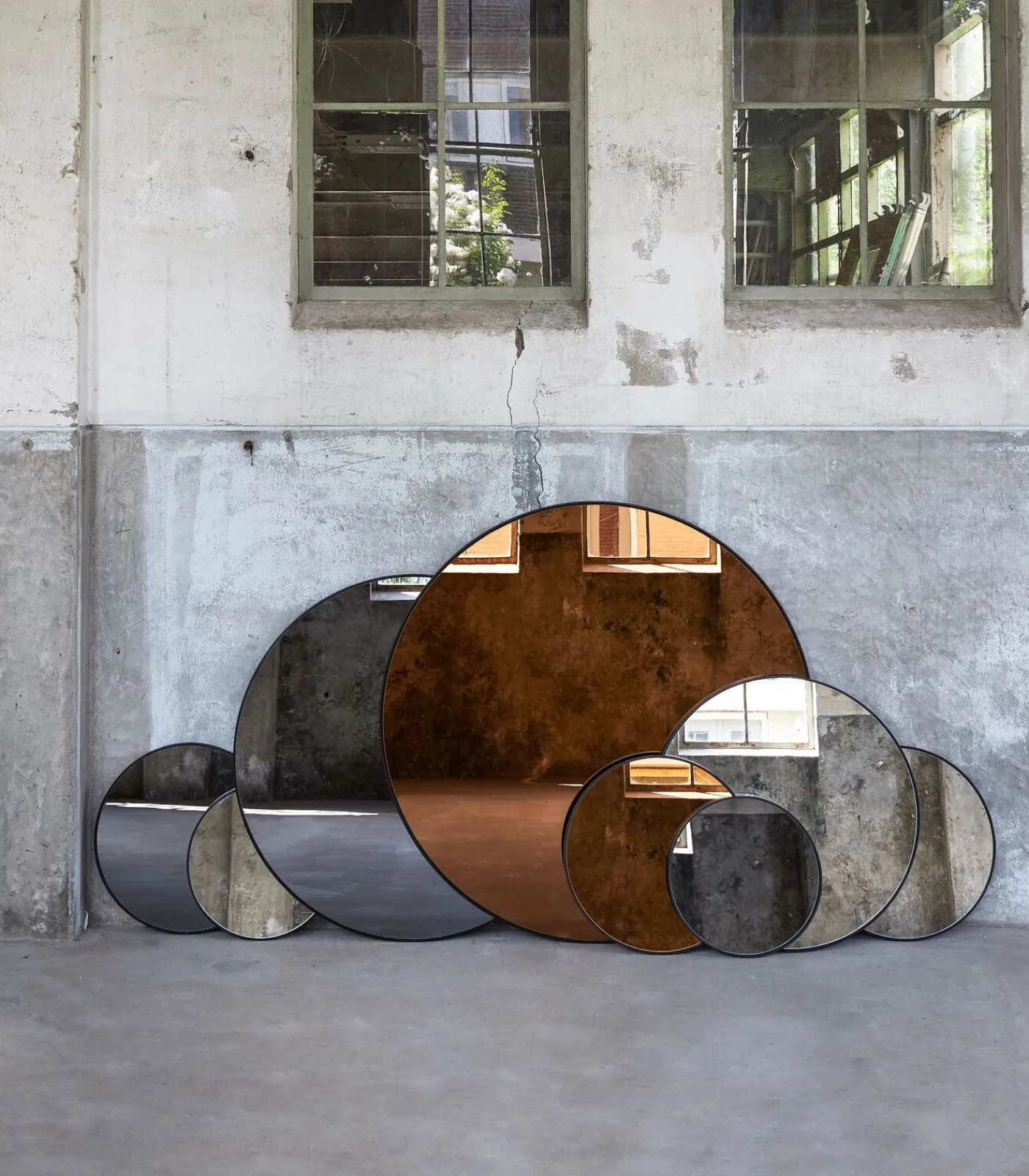 Outlet Spiegel Espejo - Helder - Ø50cm Spiegels