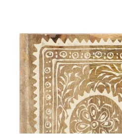 Spiegel handgeschilderd 40x55 cm massief mangohout Spiegels