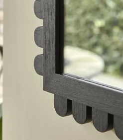 Best Spiegel in mindihout 92x92 cm Luca Spiegels