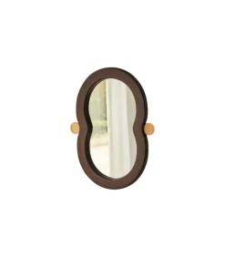 Clearance Spiegel in mindihout 60x40 cm Agate Spiegels