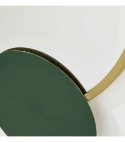 Clearance Spiegel met geëmailleerd detail, 67 cm Spiegels