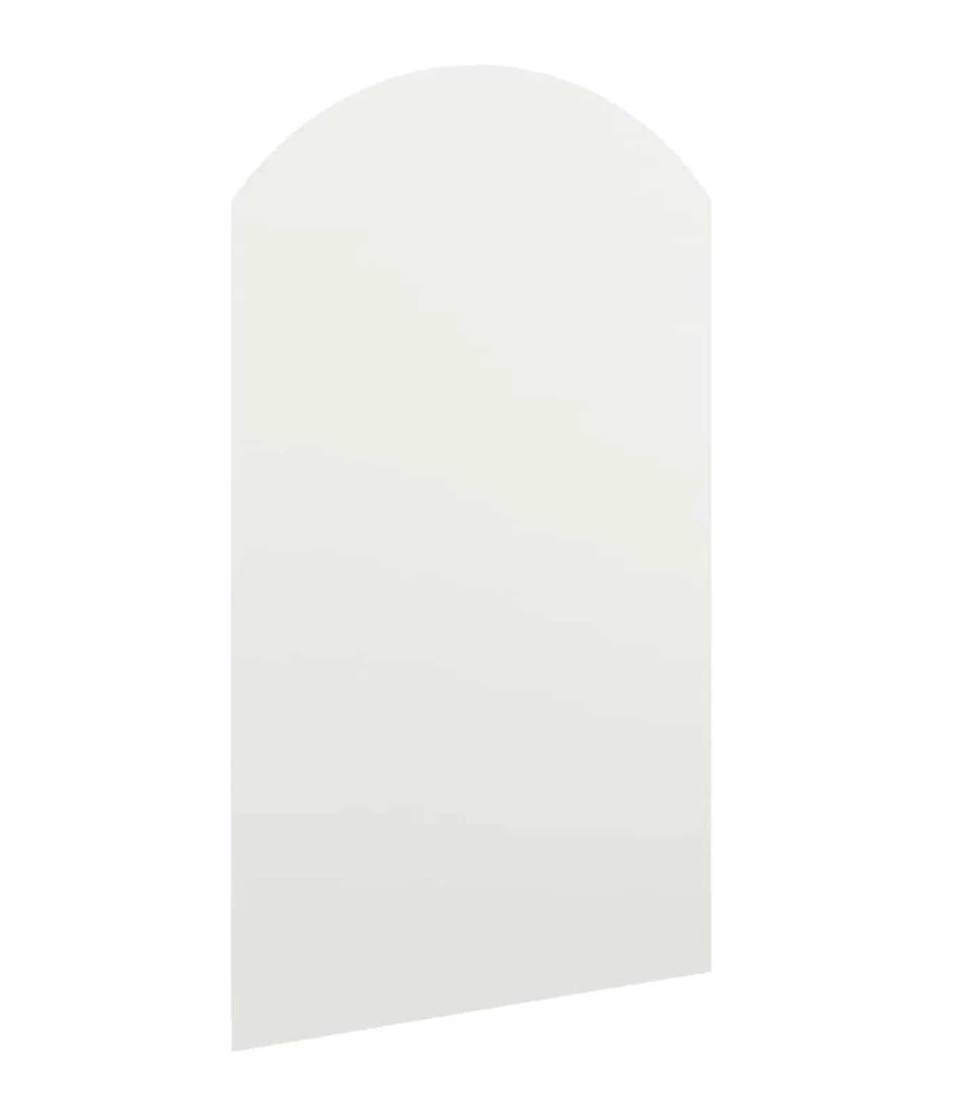 Clearance Spiegel met LED-verlichting boog 70x40 cm glas Spiegels