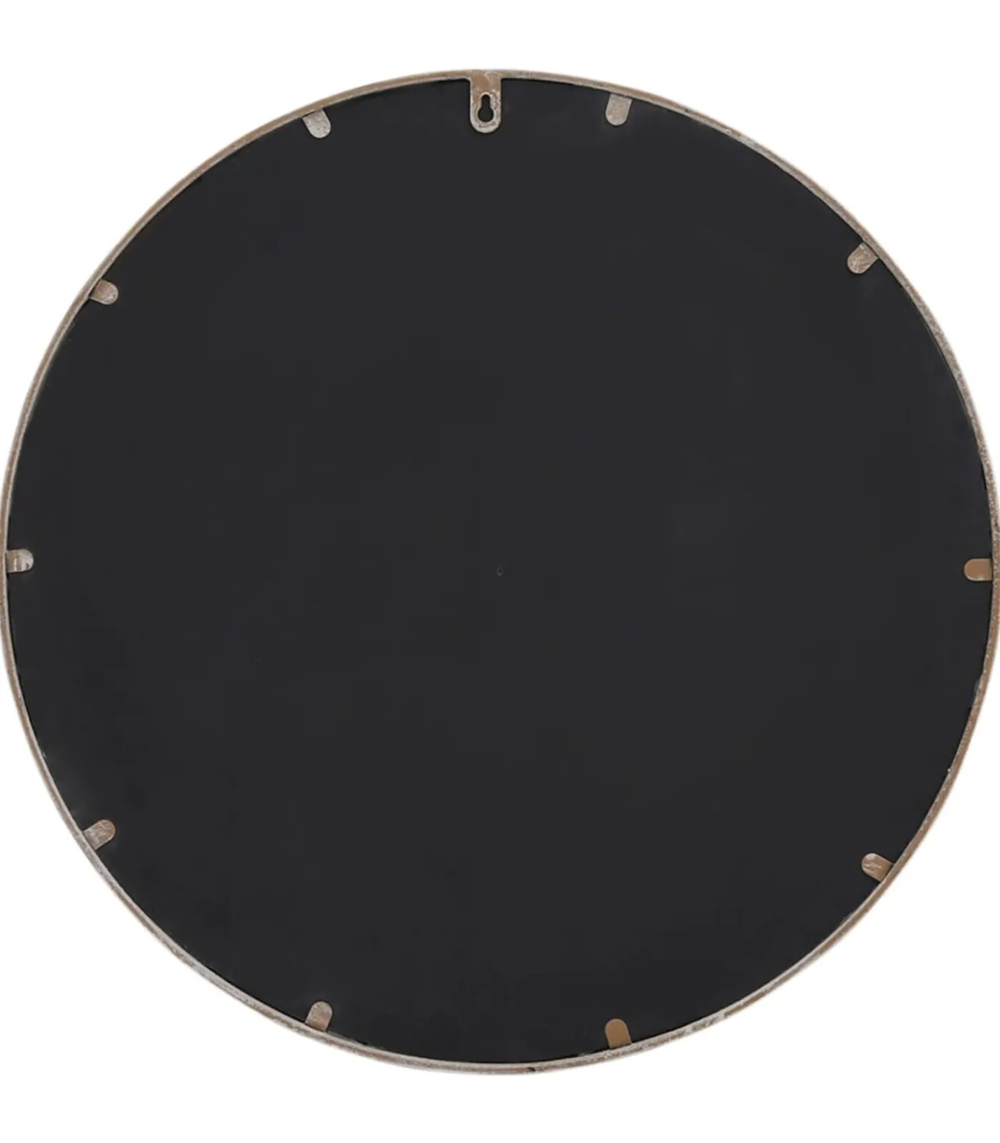 Best Spiegel rond 60x4 cm ijzer zandkleurig Spiegels