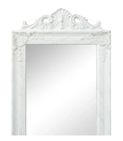 New Spiegel vrijstaand barok stijl 160x40 cm wit Spiegels