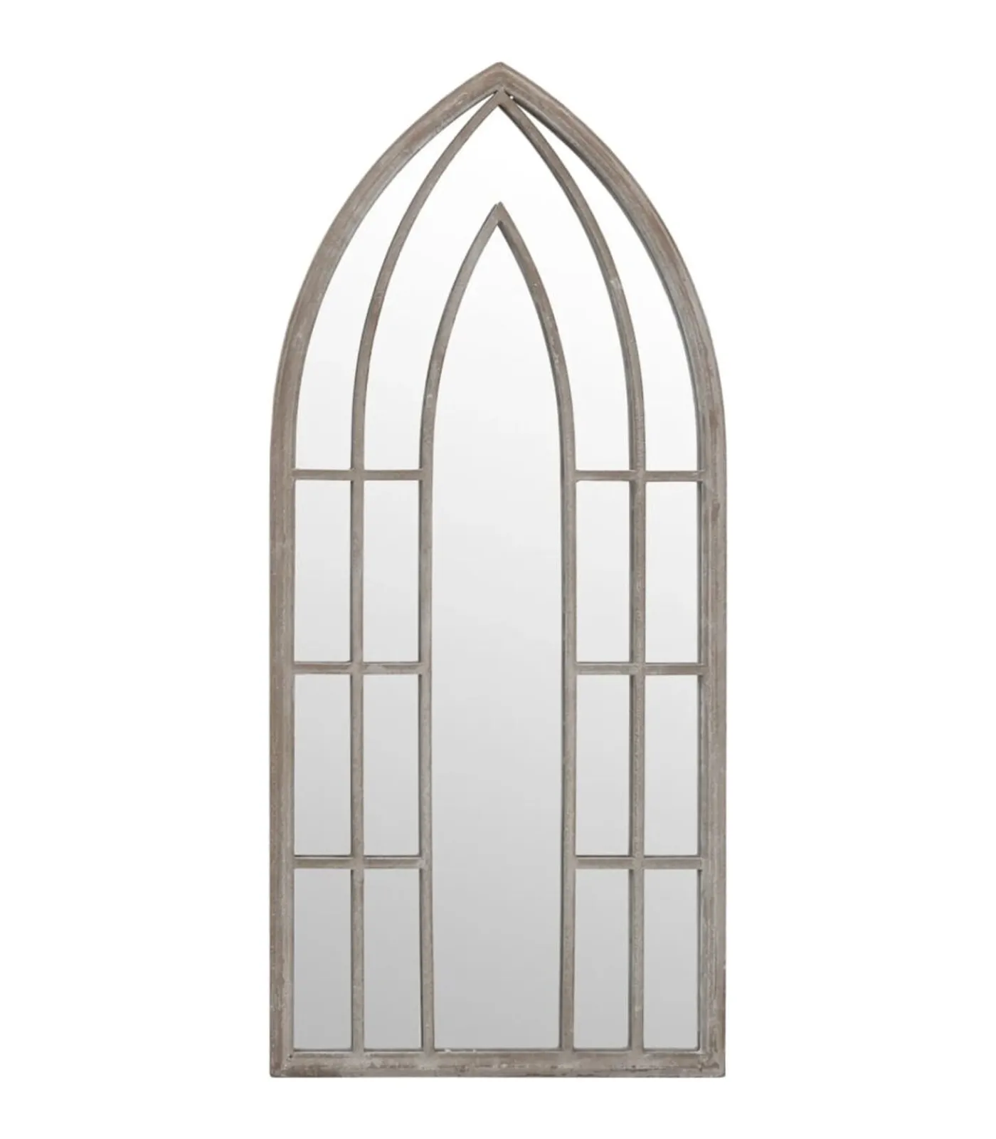 Hot Spiegel 100x45 cm ijzer zandkleurig Spiegels