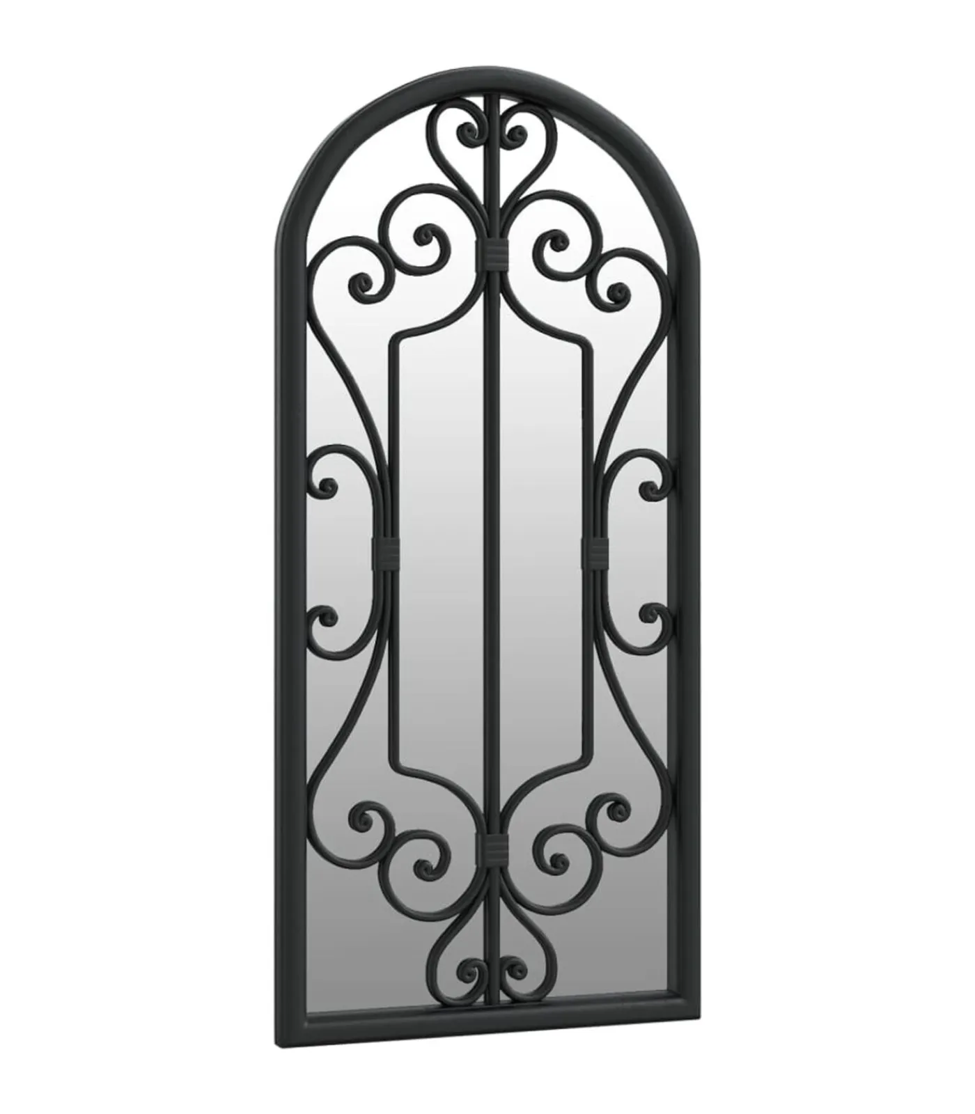 Online Spiegel 100x45 cm ijzer zwart Spiegels