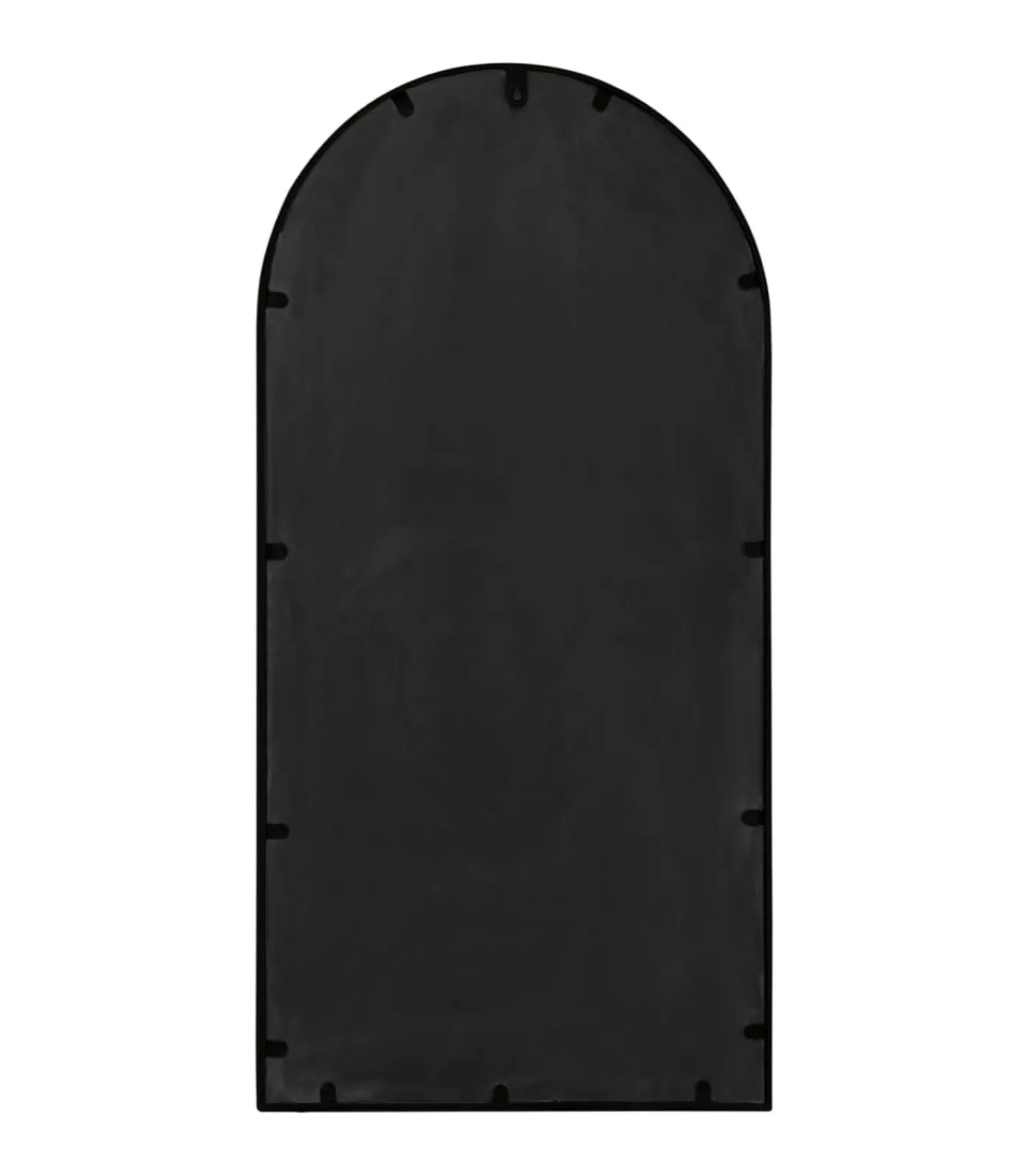 Discount Spiegel 90x45 cm ijzer zwart Spiegels