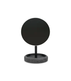 Sale Spiegel 13xH23cm met houder antracite grey Suds Spiegels