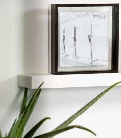 Sale SQUARE FLOATING Box 32 x 32 wit Fotolijsten