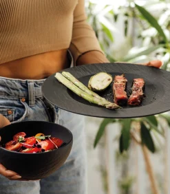 Online Starter Set 6tlg. EC Manufacture Rock Tafelgerei