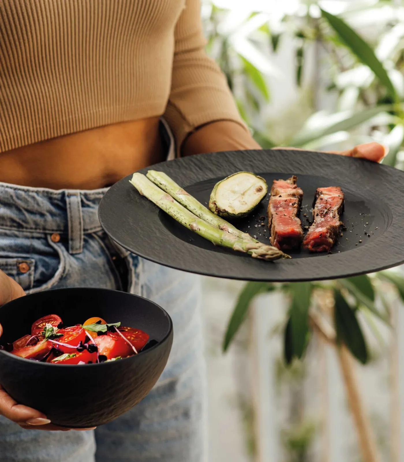 Online Starter Set 6tlg. EC Manufacture Rock Tafelgerei