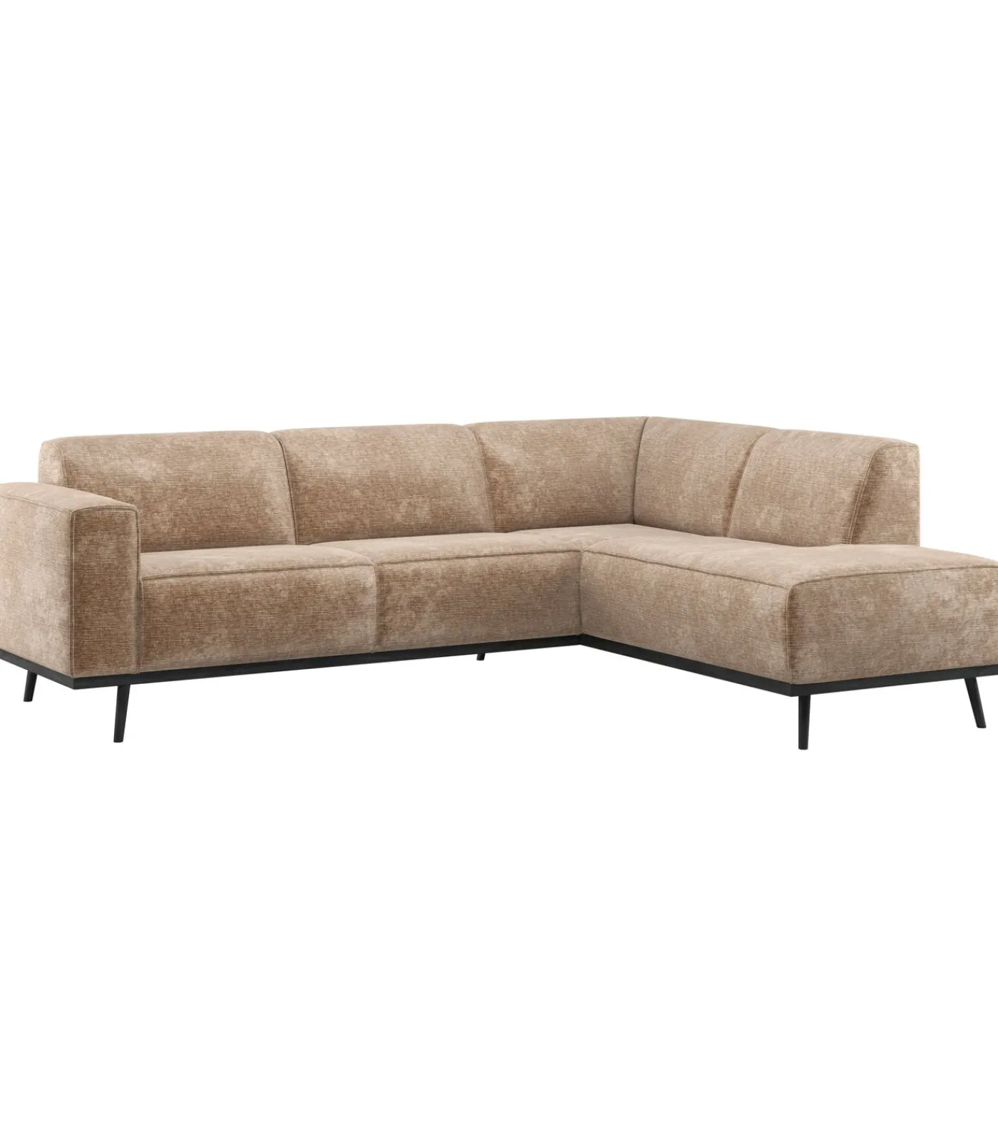 Online Statement Hoekbank Rechts - Chenille - Velvet Taupe Zetels