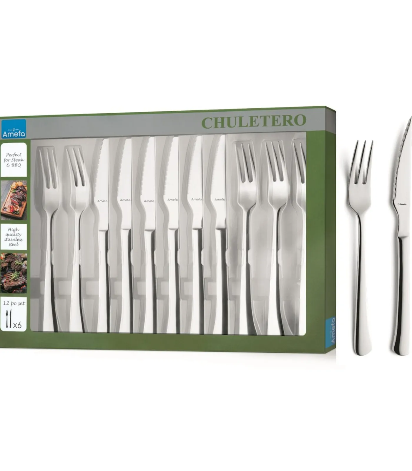 Best Steakbestek Chuletero 12-Delig Bestek