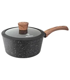 Steelpan Marble Wood - ø 20 cm / 2.1 liter Potten & Pannen