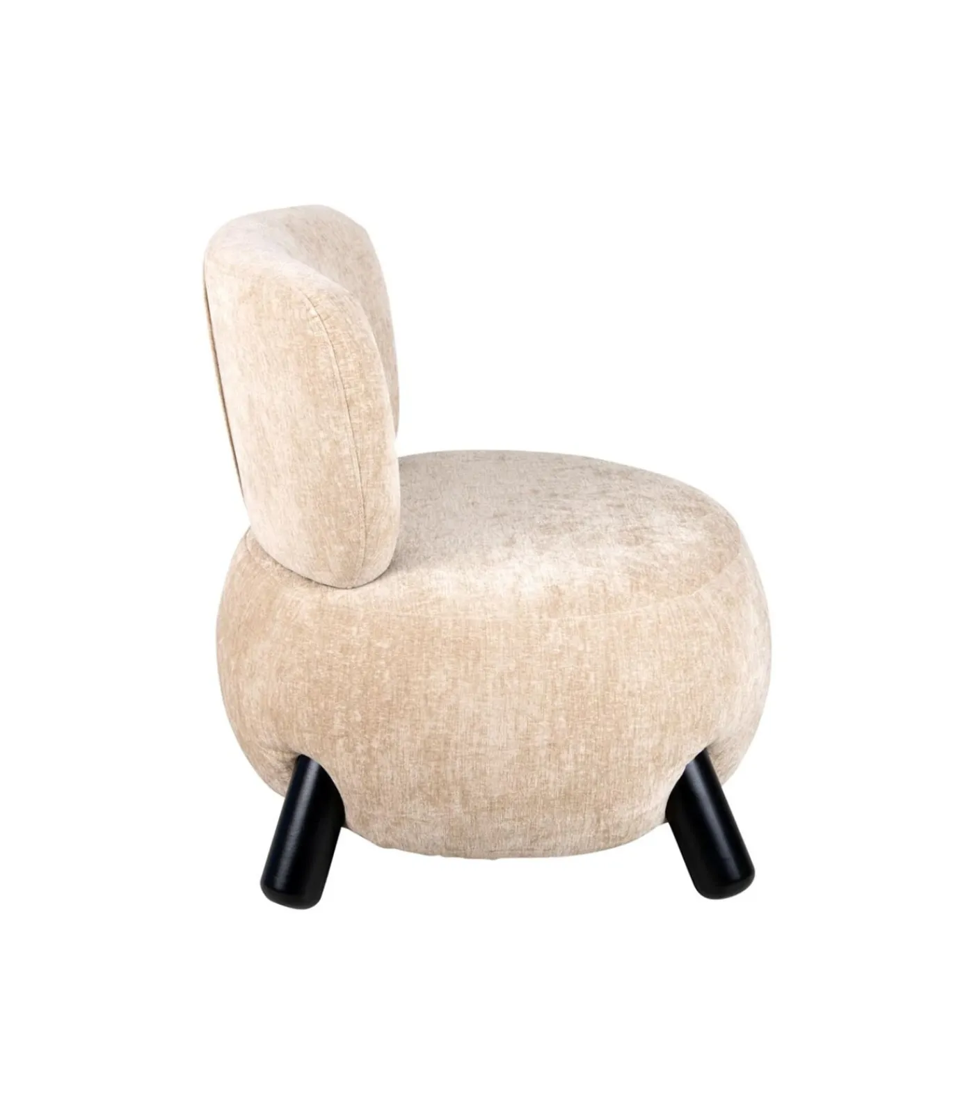 Online Stoel Busto - Bruin - 74x74x74cm Stoelen