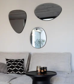 Clearance Stone Medium - Spiegel - Zwart Spiegels