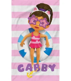 Discount Strandlaken met print, 100% katoen, GABBY'S POPPENHUIS Handdoeken