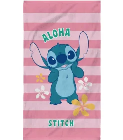 Sale Strandlaken met print, 100% katoen, HOME STITCH OHANA Handdoeken