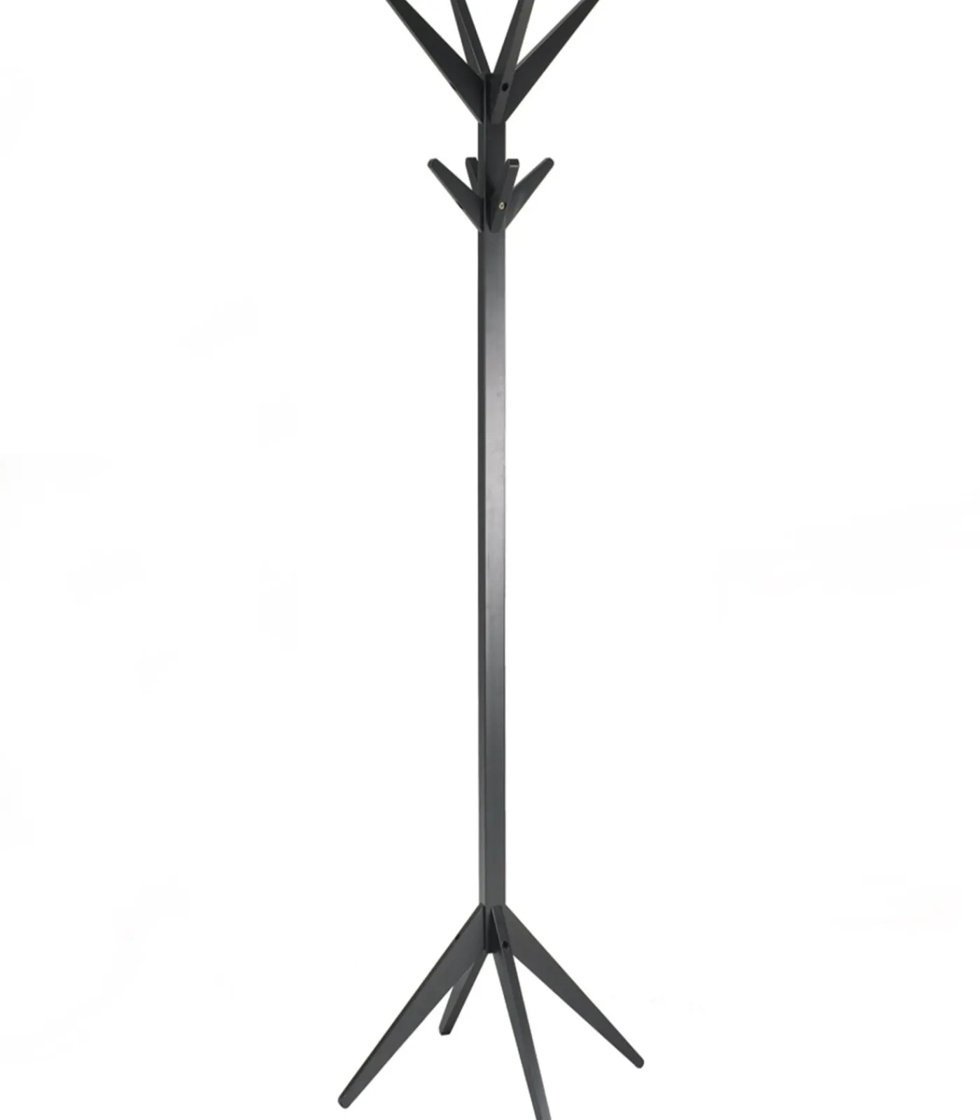 Outlet Studio Staande Kapstok - Berken - Zwart - 178x45x45 Meubels