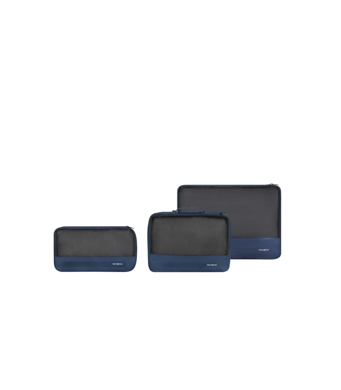 Outlet TA Revolution set of 3 packing cubes 25 x 6,5 x 33 cm MIDNIGHT BLUE Reisaccessoires