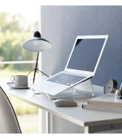 Hot Tablet & Laptop Standaard - Tower - Wit Organiseren