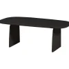 Tablo Salontafel 110 cm - Eiken - Blacknight - 35x110x59 Tafels