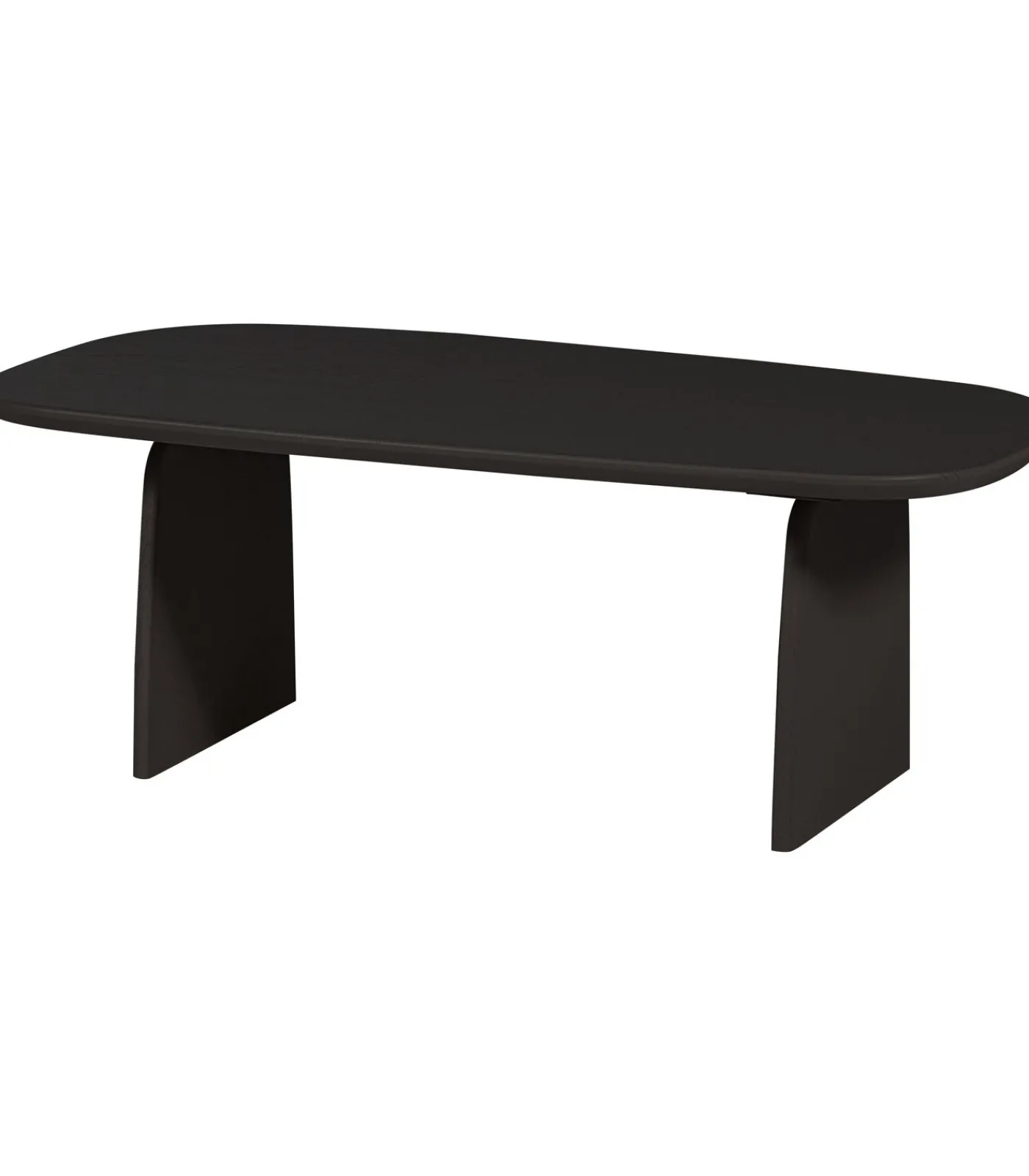 Tablo Salontafel 110 cm - Eiken - Blacknight - 35x110x59 Tafels